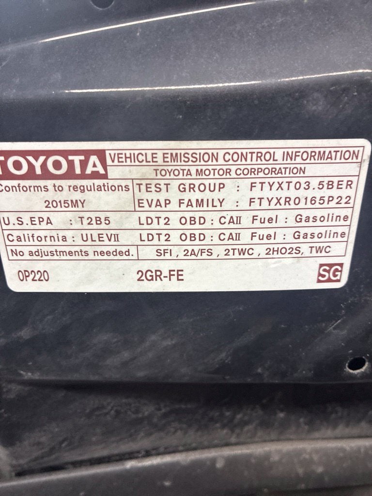 2015 Toyota Highlander XLE V6