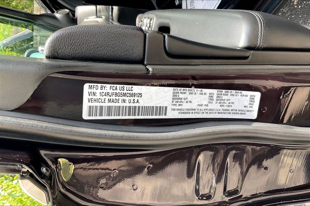 2021 Jeep Grand Cherokee Limited