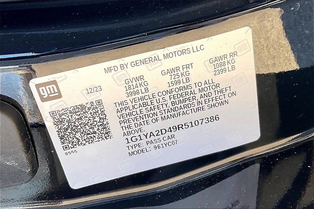 2024 Chevrolet Corvette Stingray 1LT