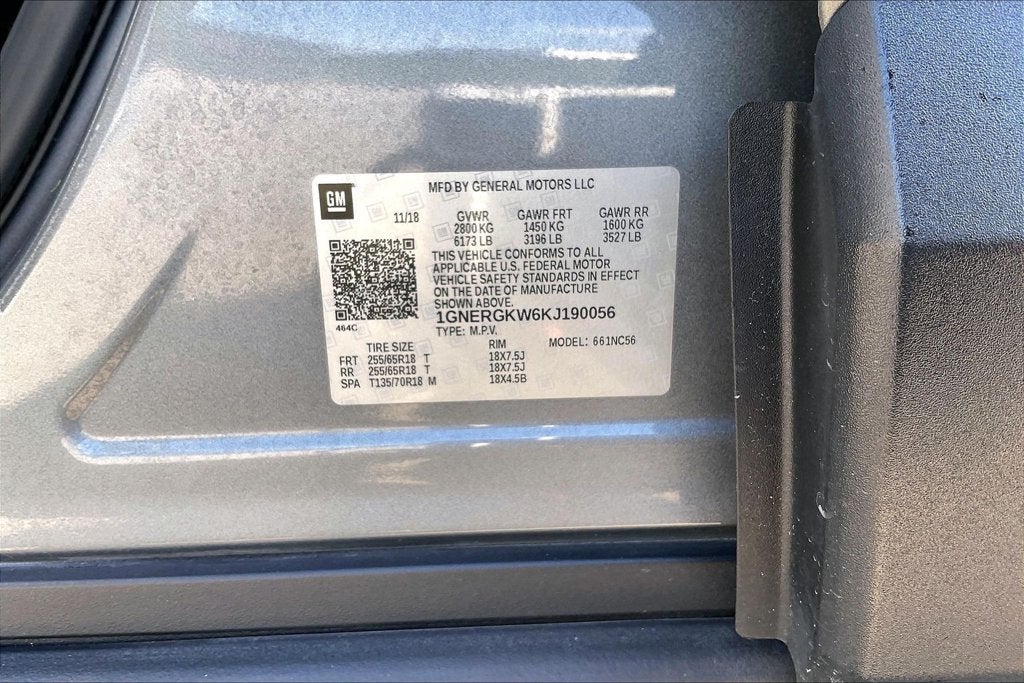 2019 Chevrolet Traverse LT Cloth w/1LT