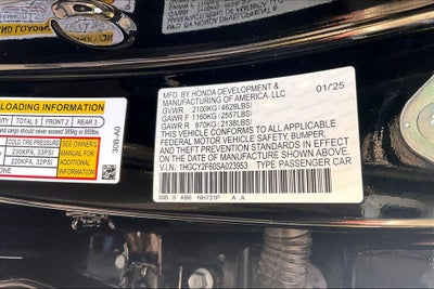 2025 Honda Accord Hybrid EX-L
