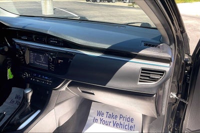 2016 Toyota Corolla S