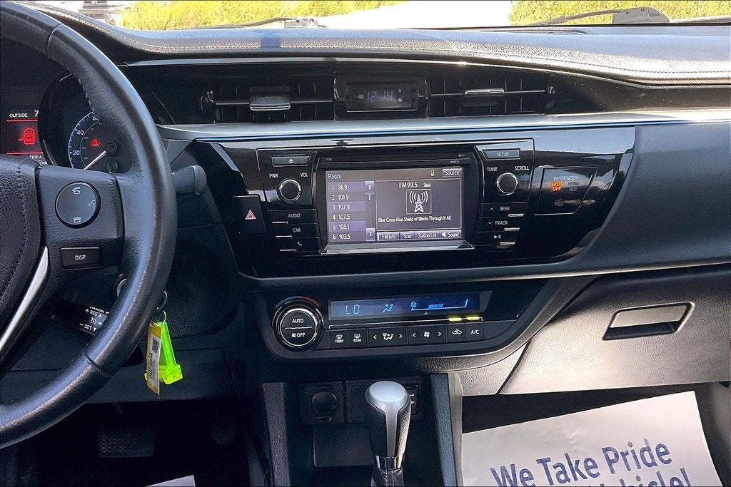 2016 Toyota Corolla S
