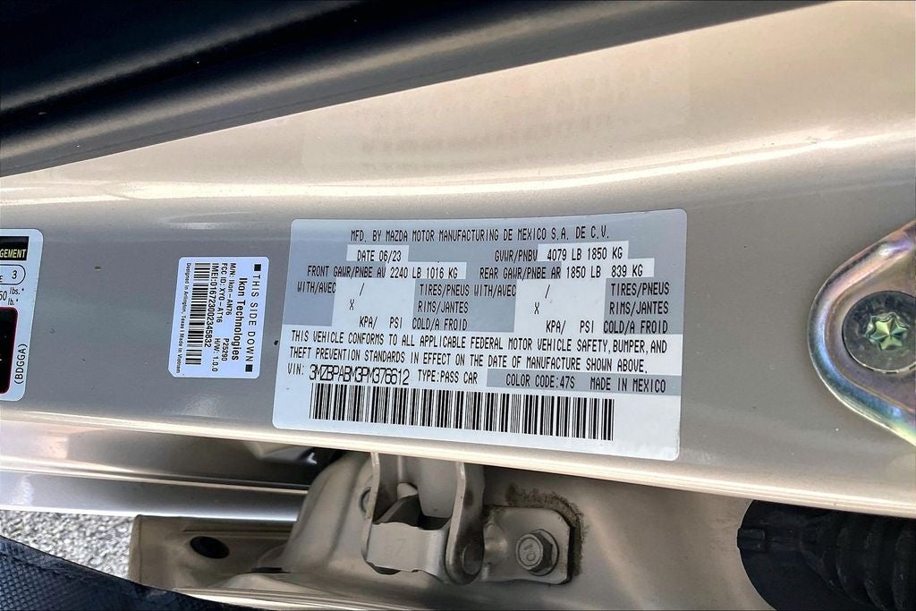 2023 Mazda Mazda3 2.5 S Select Package