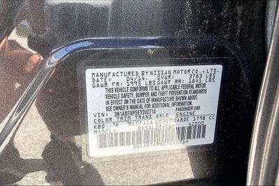2014 Nissan Sentra SV