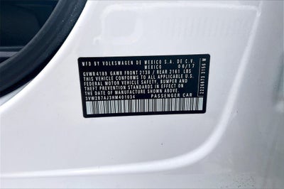 2017 Volkswagen Jetta 1.4T S