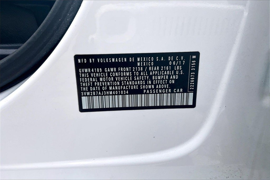 2017 Volkswagen Jetta 1.4T S