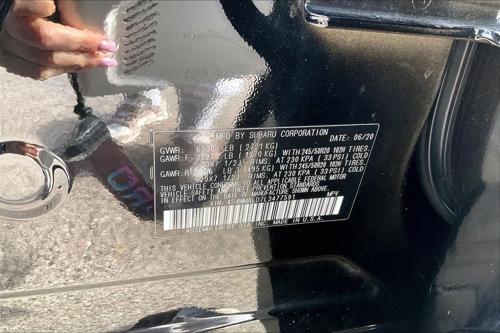 2020 Subaru Ascent Limited