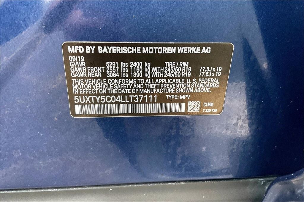 2020 BMW X3 xDrive30i