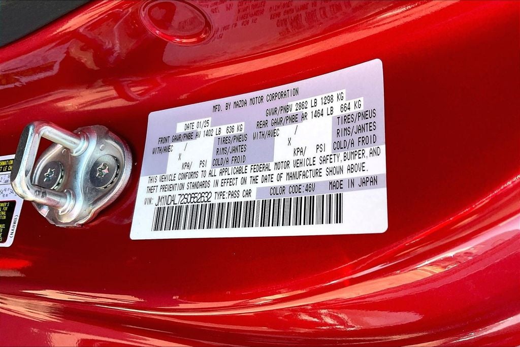 2025 Mazda Mazda MX-5 Miata RF Club