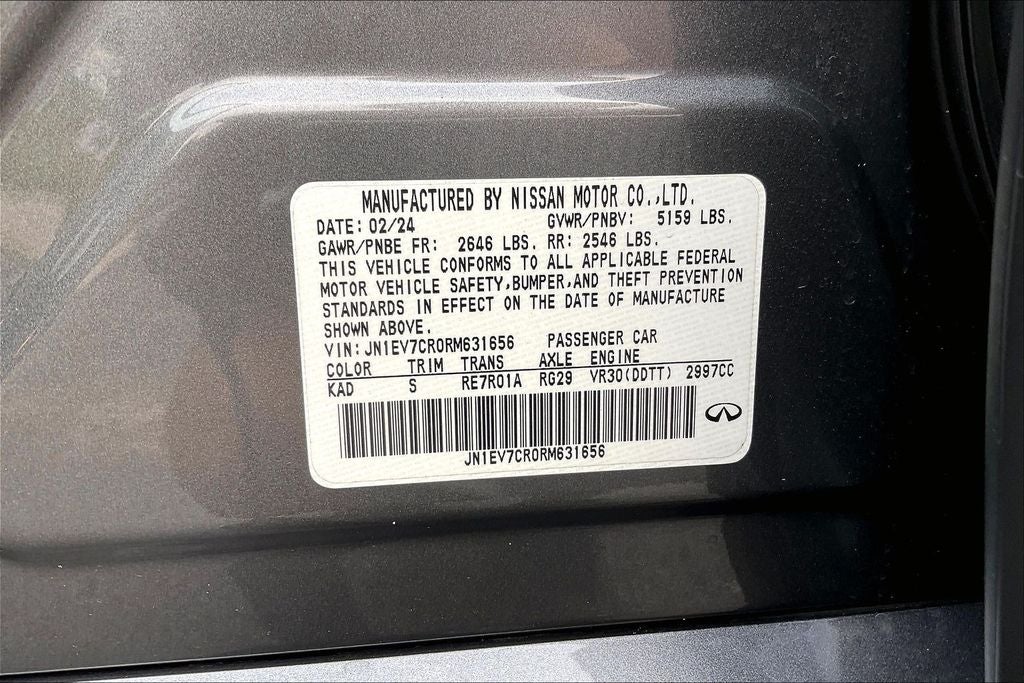 2024 INFINITI Q50 SENSORY
