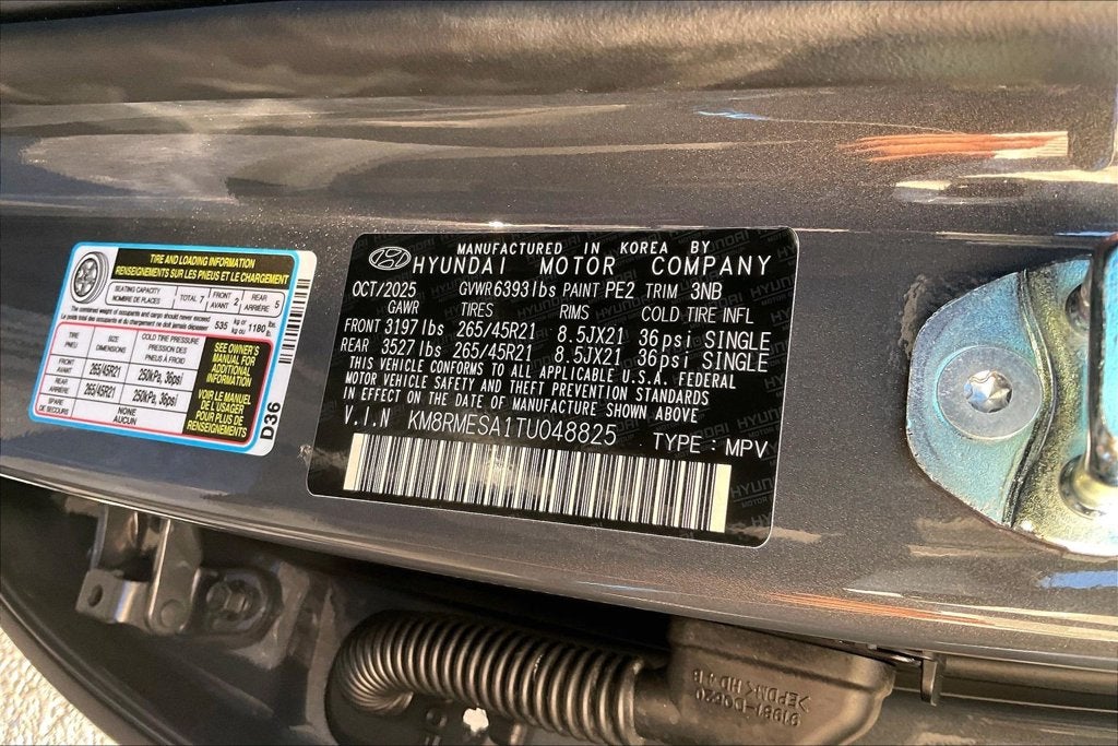 2026 Hyundai Palisade Hybrid Calligraphy