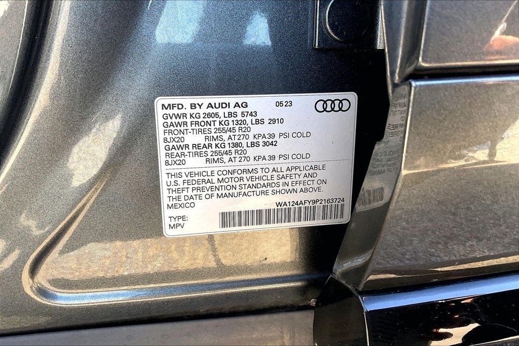 2023 Audi SQ5 Sportback Premium Plus quattro