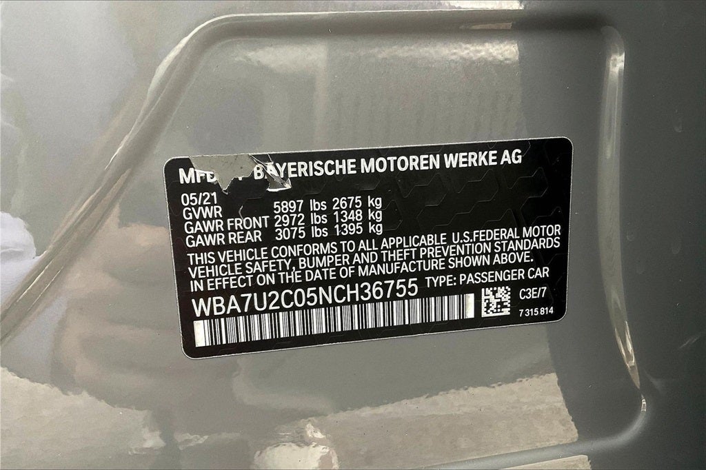 2022 BMW 7 Series 750i xDrive