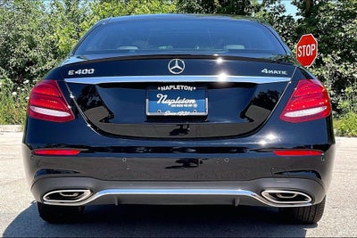 2018 Mercedes-Benz E-Class E 400 4MATIC®