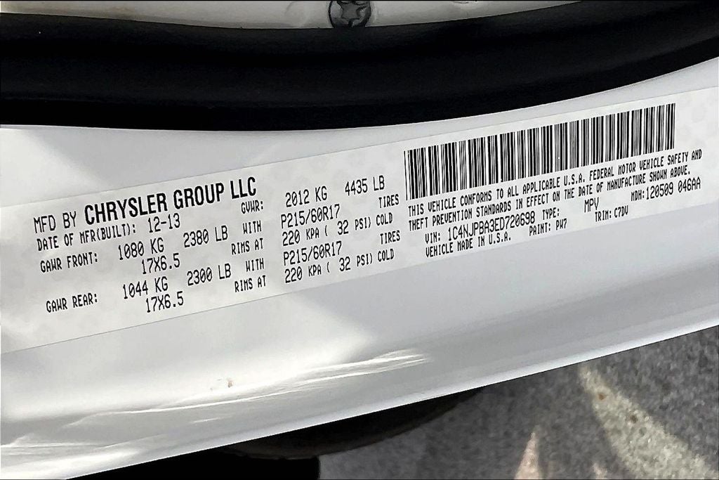 2014 Jeep Patriot Altitude