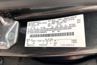 2018 Ford Escape SE