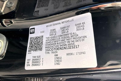 2022 Chevrolet Colorado Z71