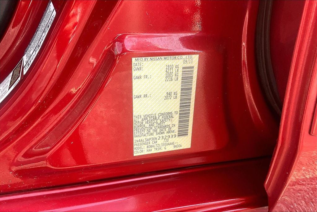 2014 Nissan Altima 2.5 SV