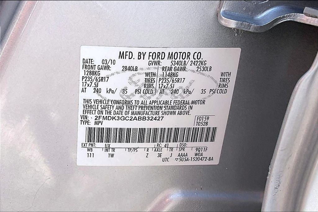 2010 Ford Edge SE