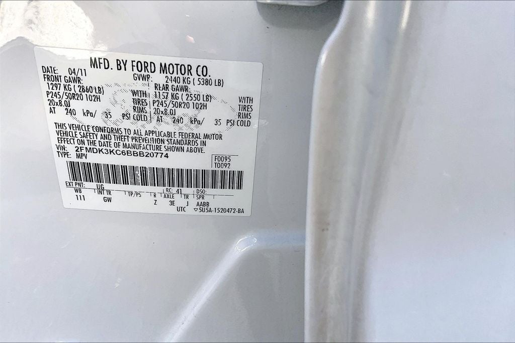 2011 Ford Edge Limited