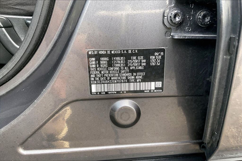 2016 Honda HR-V LX