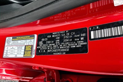 2023 Kia Forte LXS
