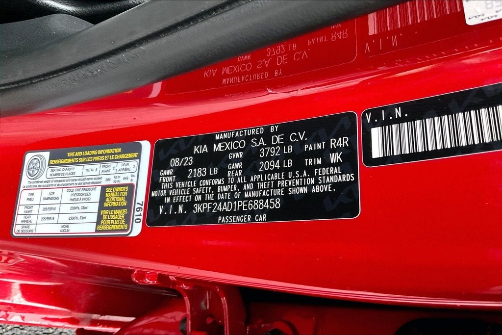 2023 Kia Forte LXS