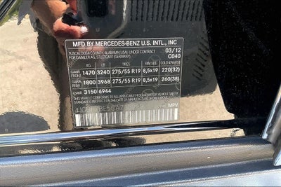 2012 Mercedes-Benz GL-Class GL 450 4MATIC®
