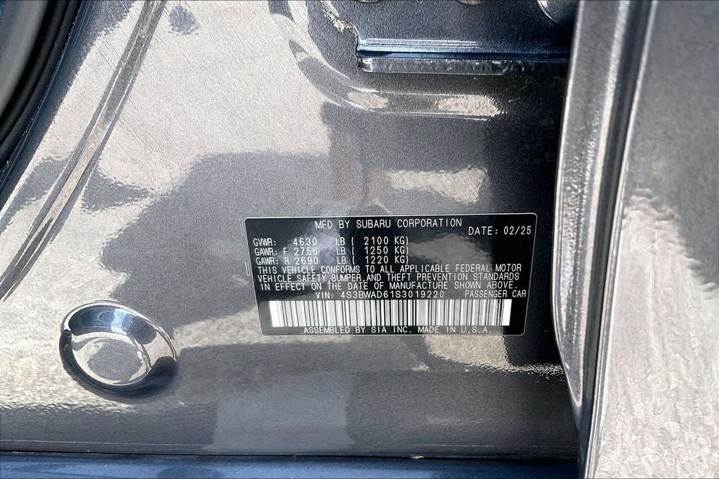 2025 Subaru Legacy Premium