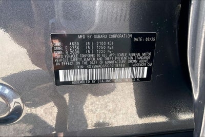 2025 Subaru Legacy Premium