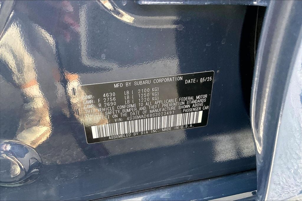 2025 Subaru Legacy Premium