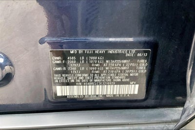 2014 Subaru Outback 2.5i Limited