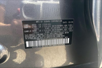 2025 Subaru Outback Premium