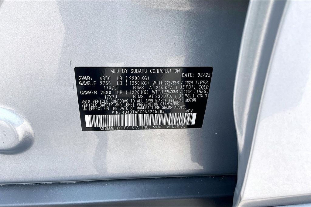 2022 Subaru Outback Premium