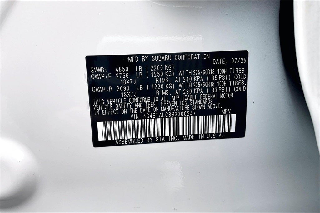 2025 Subaru Outback Onyx Edition