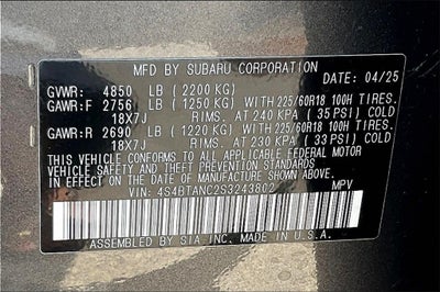 2025 Subaru Outback Limited