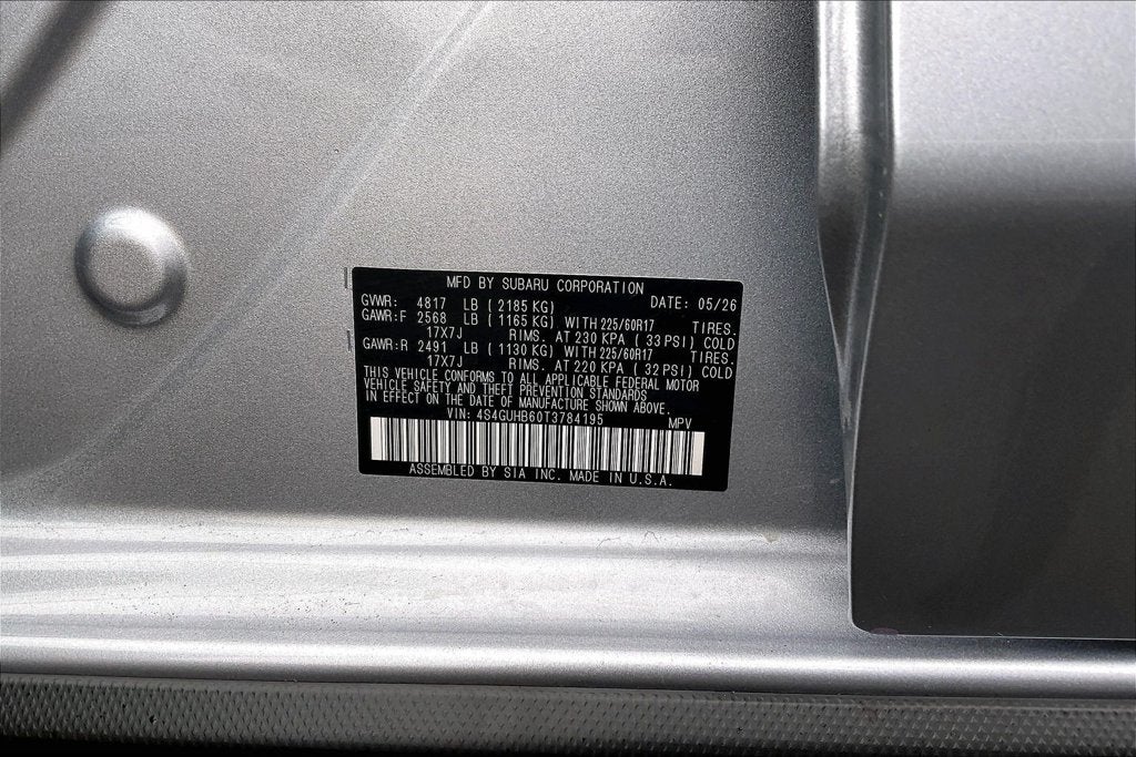 2026 Subaru Crosstrek Base