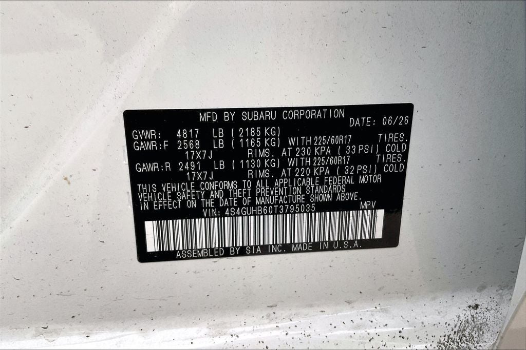 2026 Subaru Crosstrek Base
