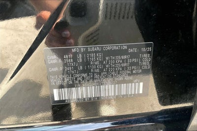 2026 Subaru Crosstrek Base