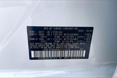 2026 Subaru Crosstrek Premium