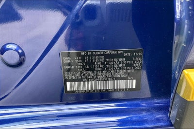 2026 Subaru Crosstrek Sport