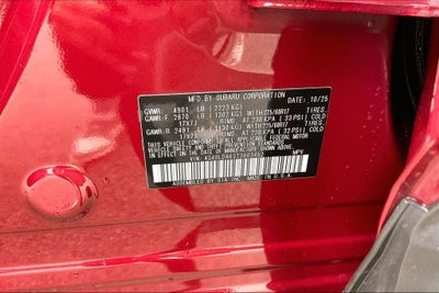 2026 Subaru Forester Base
