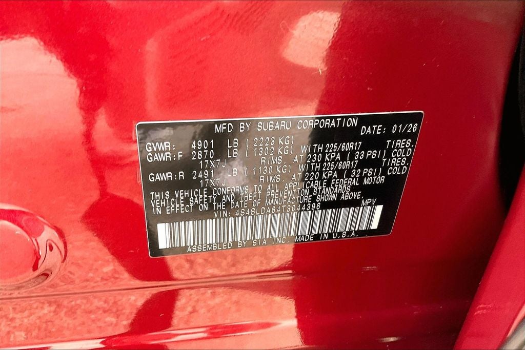 2026 Subaru Forester Base