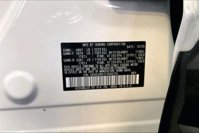 2026 Subaru Forester Premium