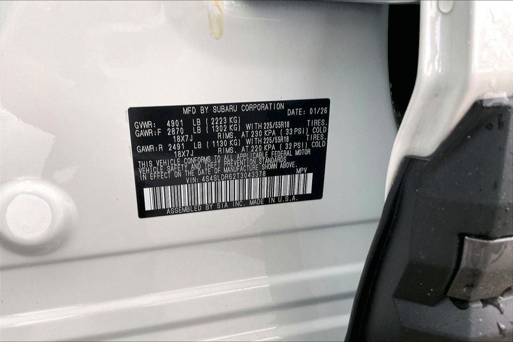 2026 Subaru Forester Limited