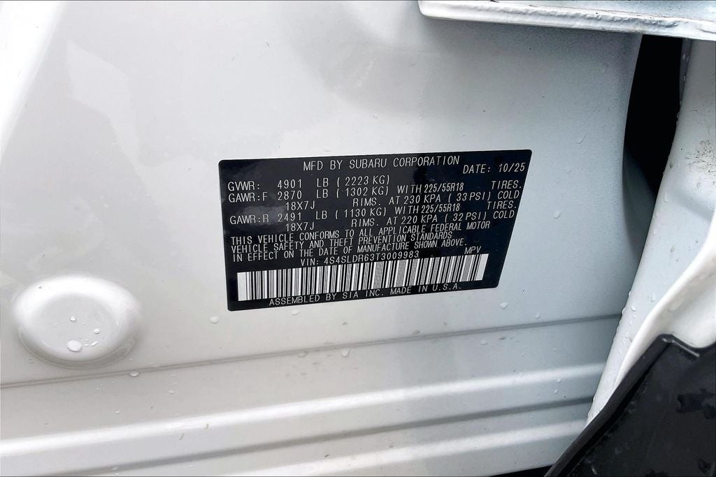 2026 Subaru Forester Limited