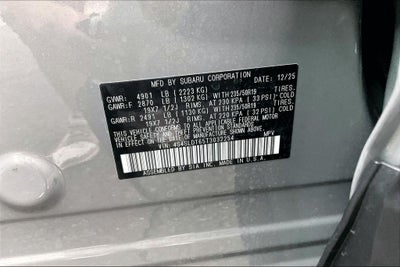 2026 Subaru Forester Touring