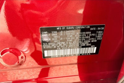 2026 Subaru Forester Premium Hybrid