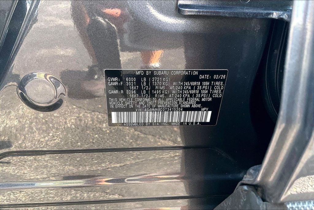 2026 Subaru Ascent Premium